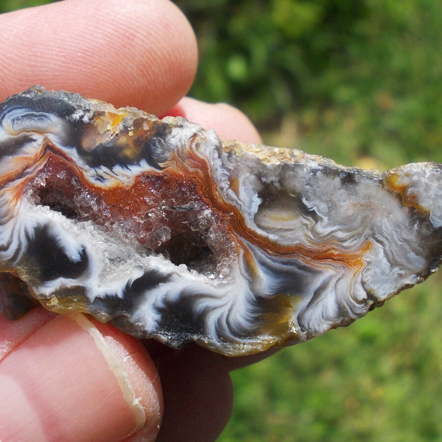 Géode d’agate, Brésil #5 - 40 g