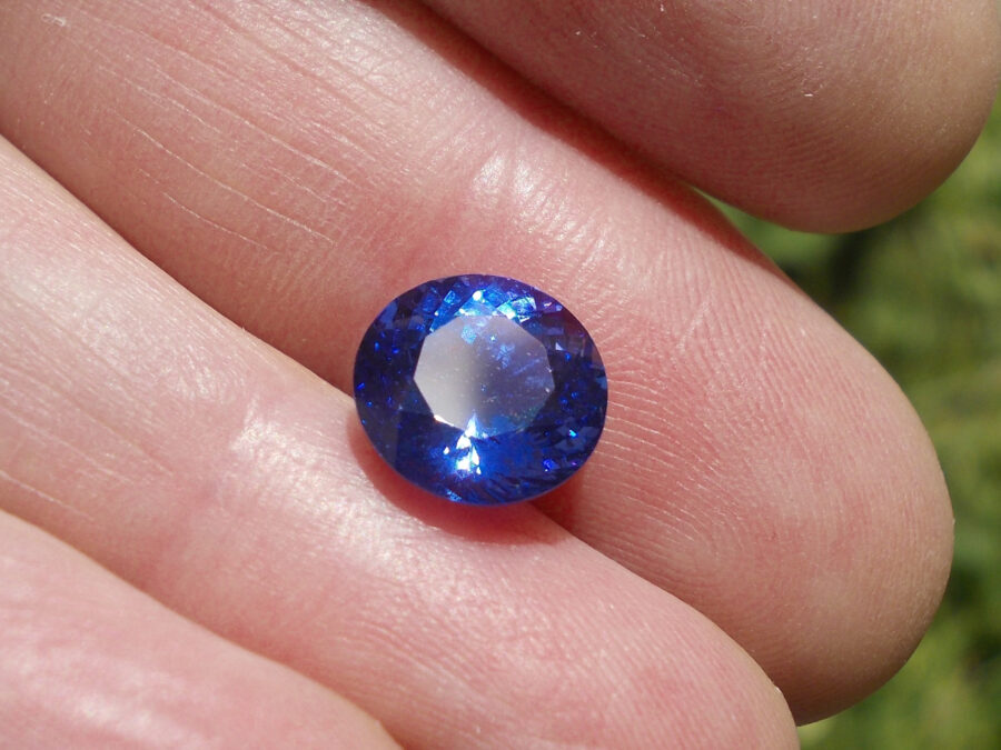 Tanzanite bleue, gemme, Arusha, Tanzanie, 4,37 carats #1 - 0,8 g