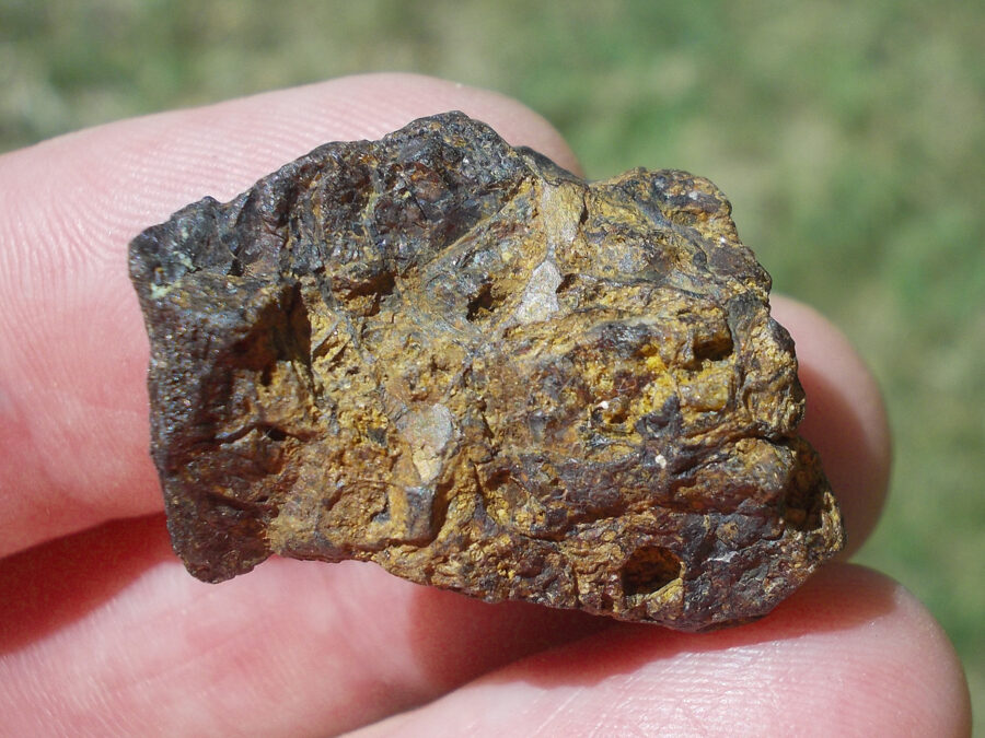 Oued Chebeika 003 Pallasite #5 - 12,9 g