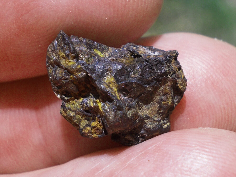 Oued Chebeika 003 Pallasite #7 - 3 g