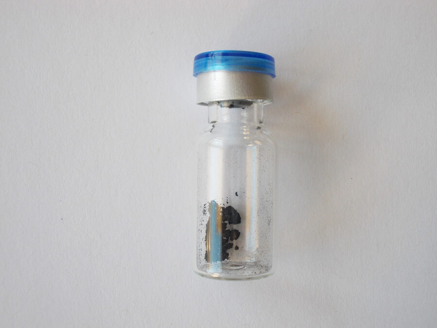 Oued Chebeika 002 CI1 fiole #14 - 0,08 g