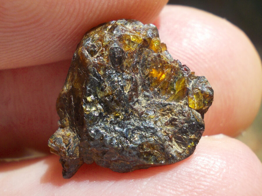 NWA 15971 Pallasite #32 - 2,4 g